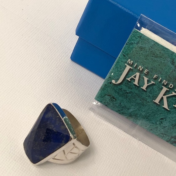 Jay King Jewelry - Jay King Lapis Sterling Silver Freeform Ring